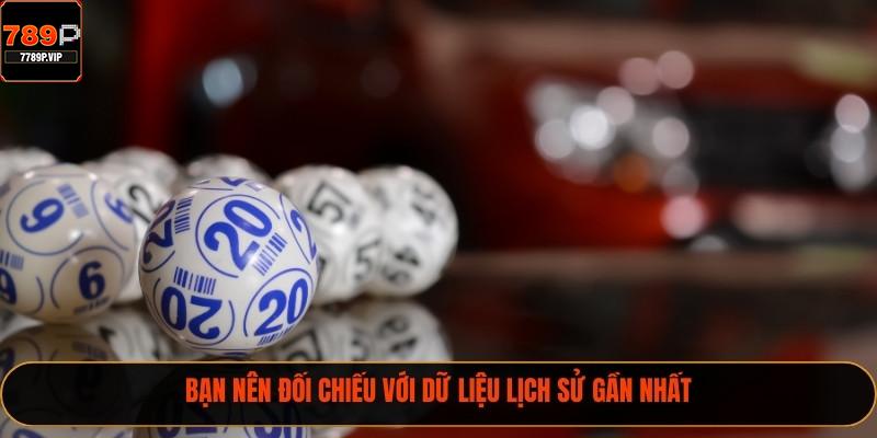 Bạn nên đối chiếu với dữ liệu lịch sử gần nhất